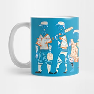 Old Timey Baseball Players Mug